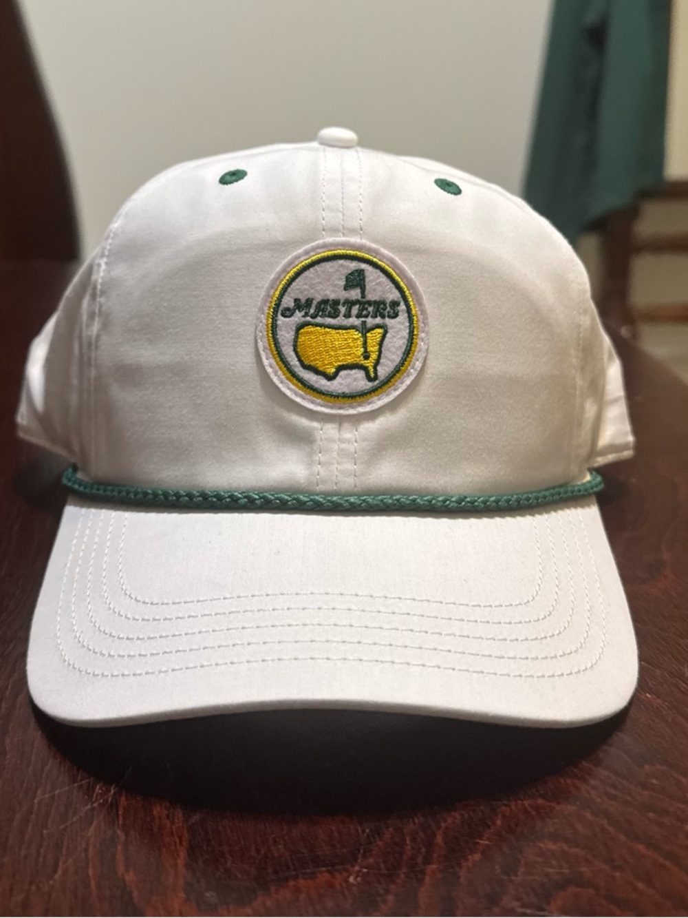 ⛳ Masters Logo Rope Hat – White | Augusta National ⛳